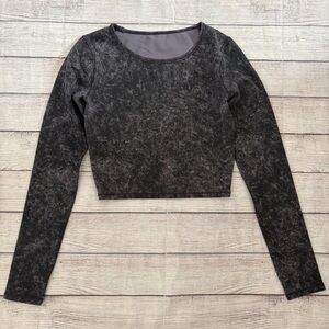 LULULEMON Wunder Train Long Sleeve Crop Size 6